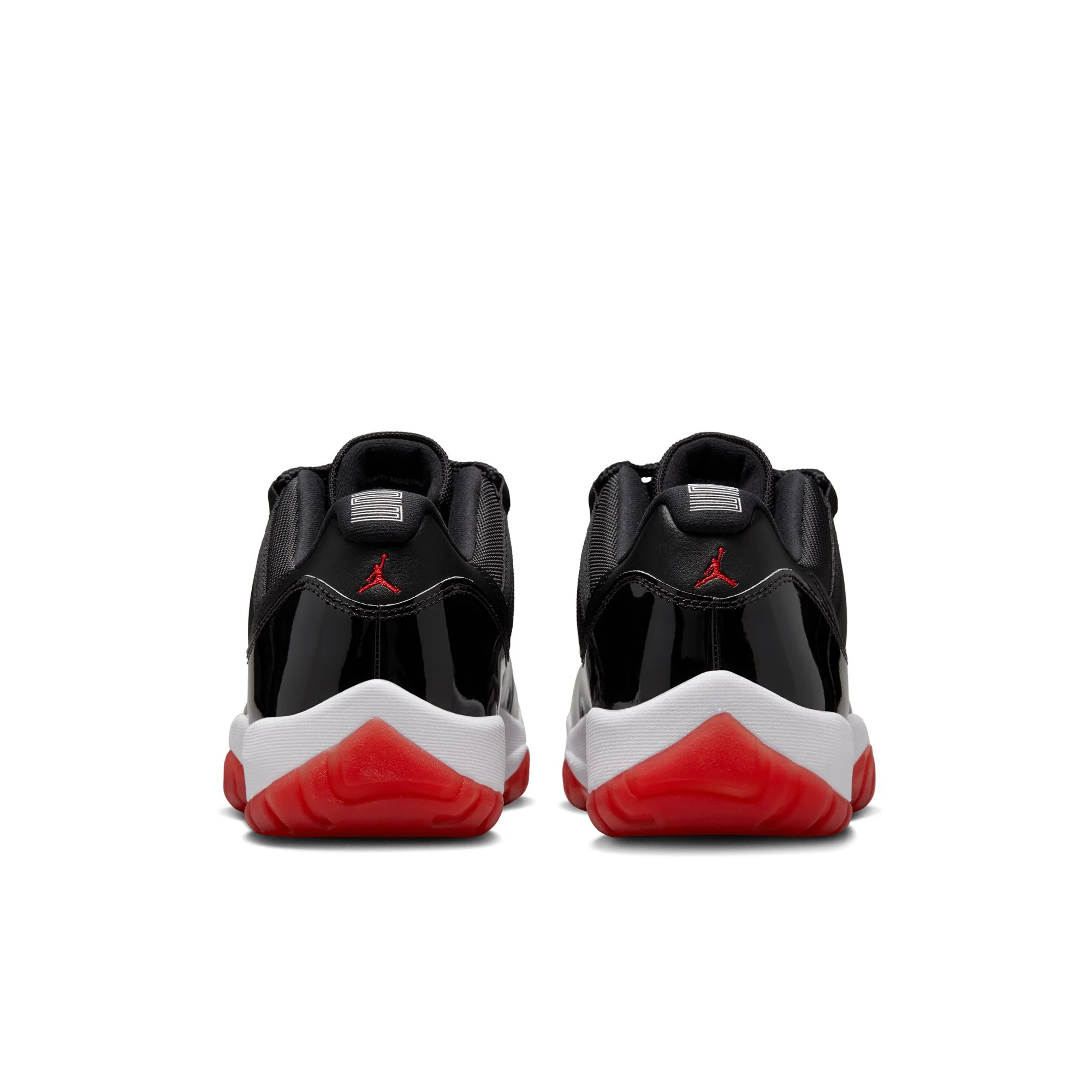 Air Jordan 11 Retro Low Black/Varsity Red-White - Image 3