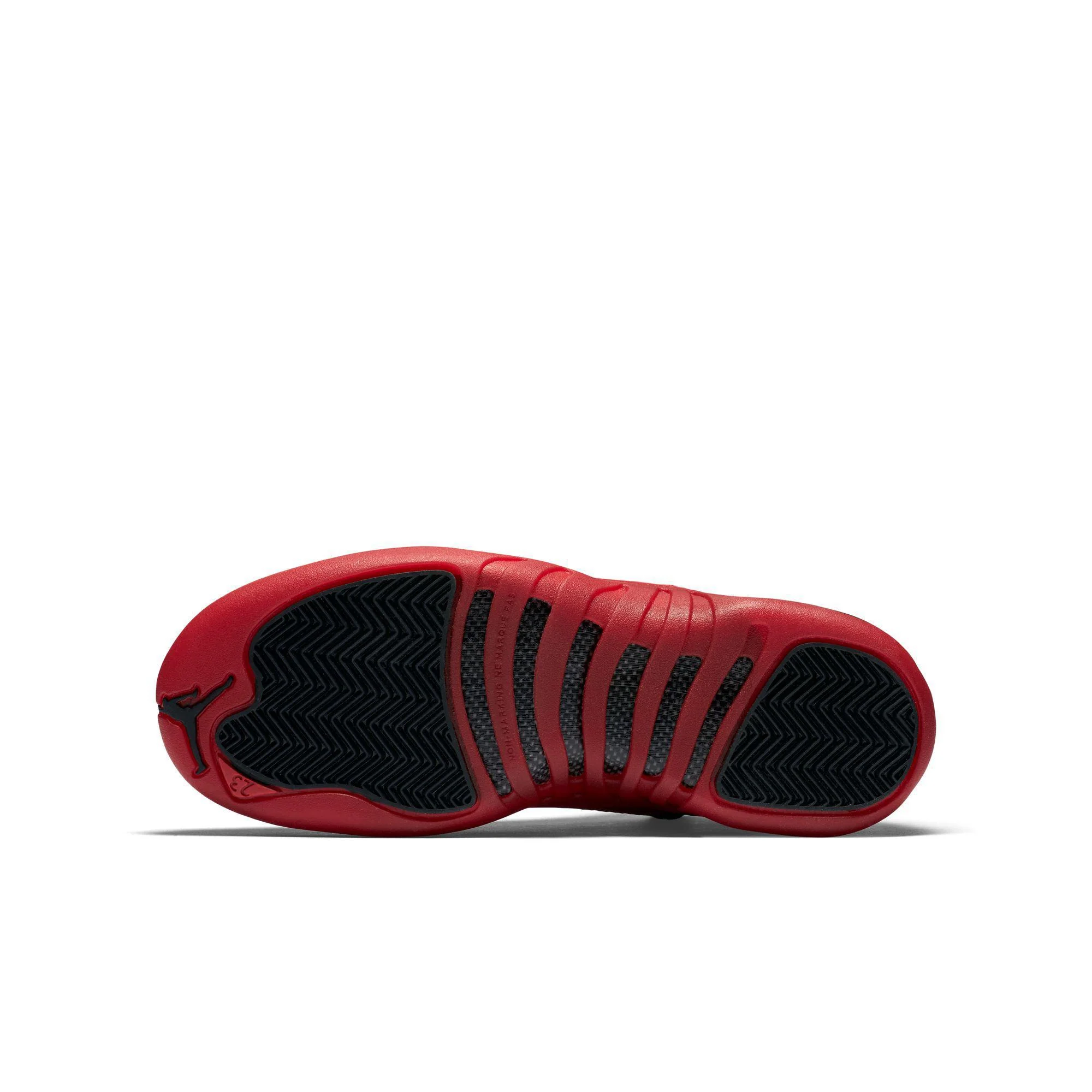 Air Jordan 12 Retro Big Kids' Shoes Black/Varsity Red - Image 5