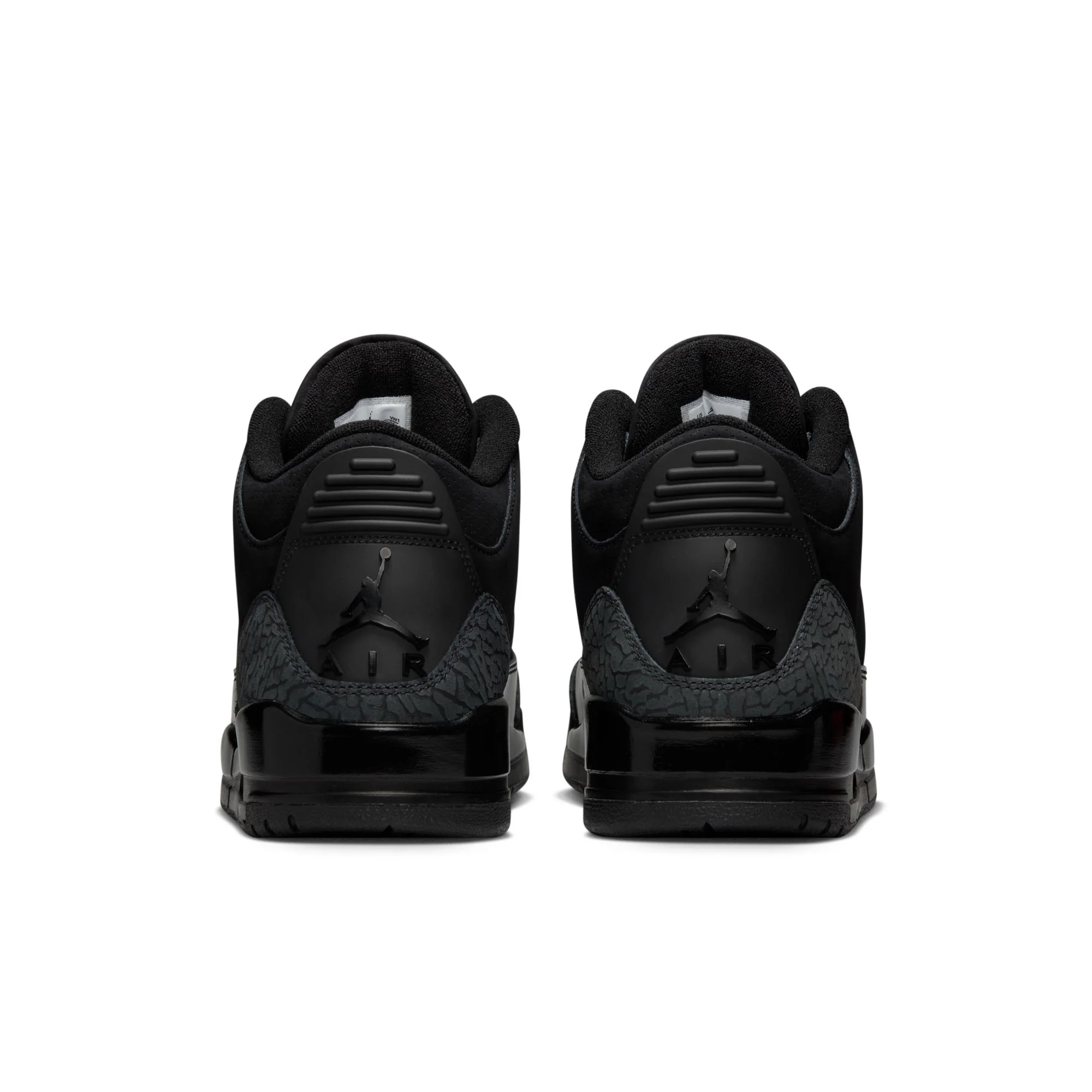 Air Jordan 3 Retro Black/Dark Charcoal-White - Image 8