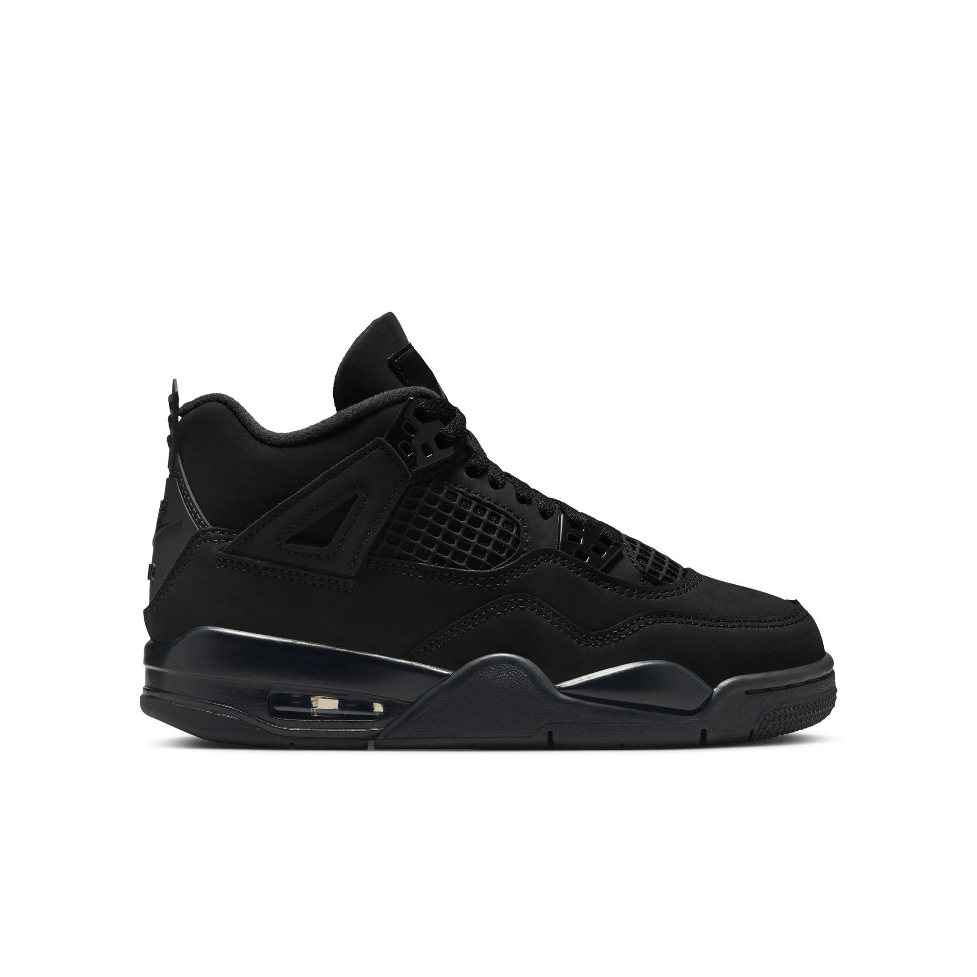 Air Jordan 4 Retro Big Kids' Shoes "Black Cat"