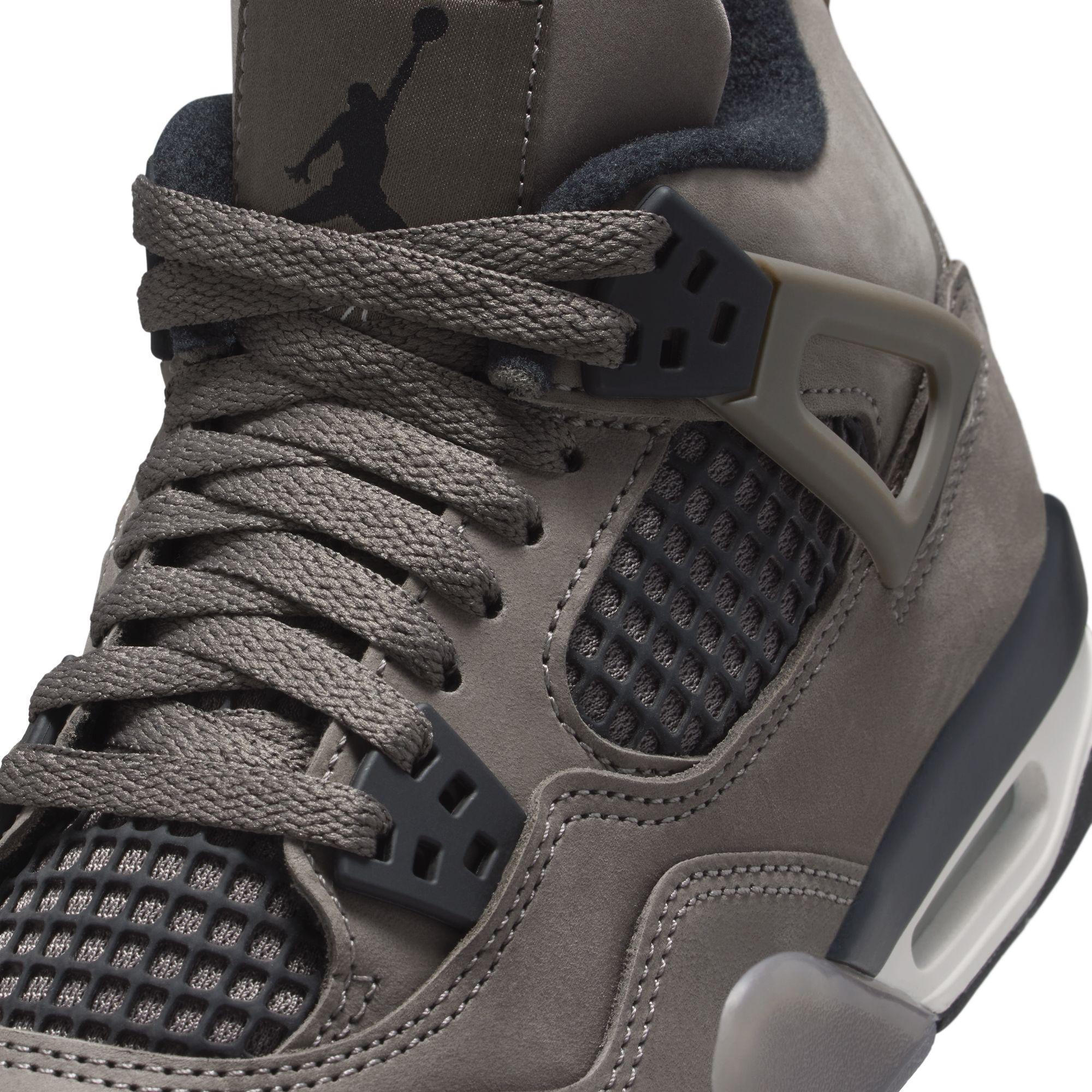 Air Jordan 4 Retro OG Big Kids' Shoes Cave Stone/Black-Phantom - Image 5