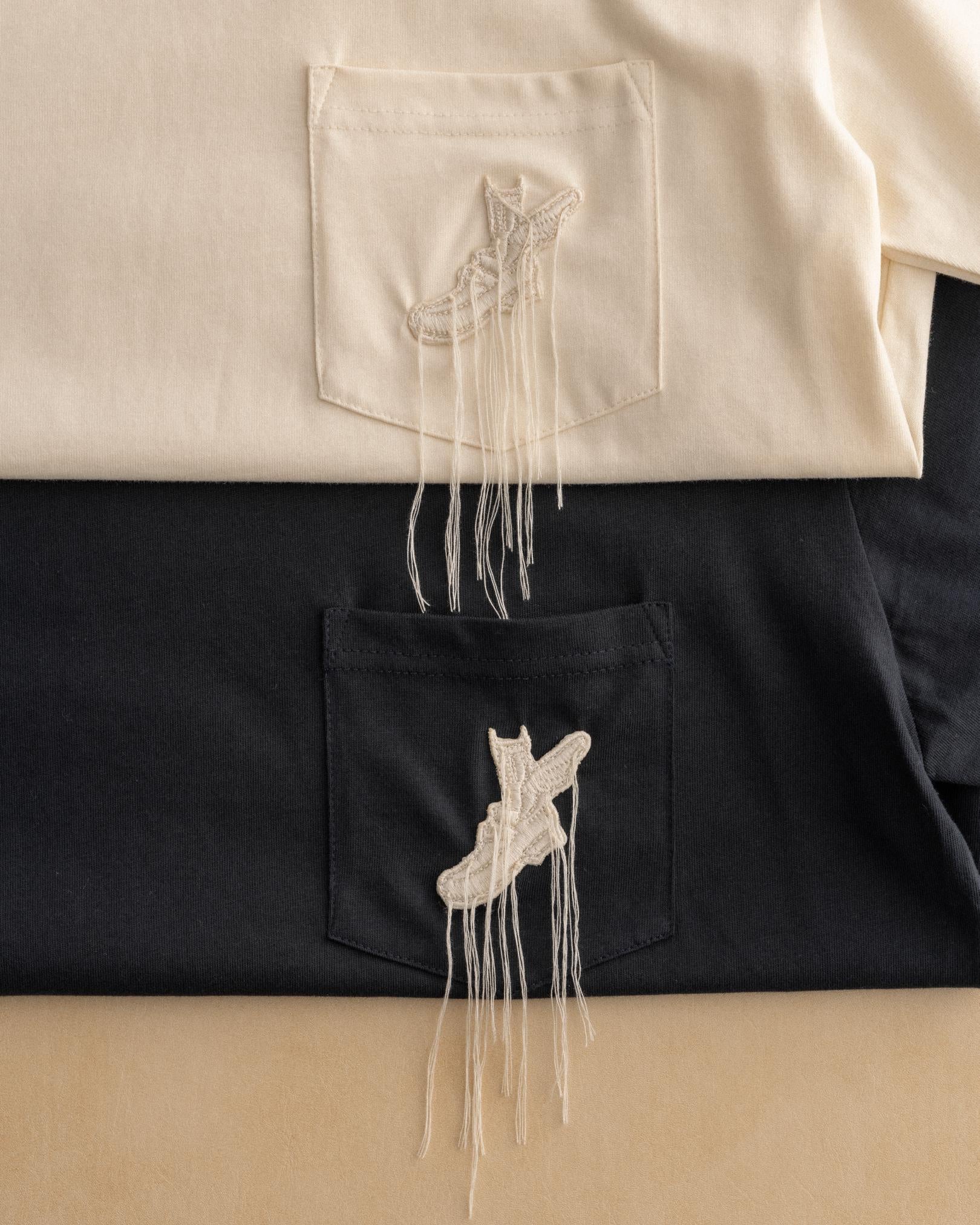 Church League ChampionsĀ® Messenger Pocket T-Shirt Ecru - Image 3