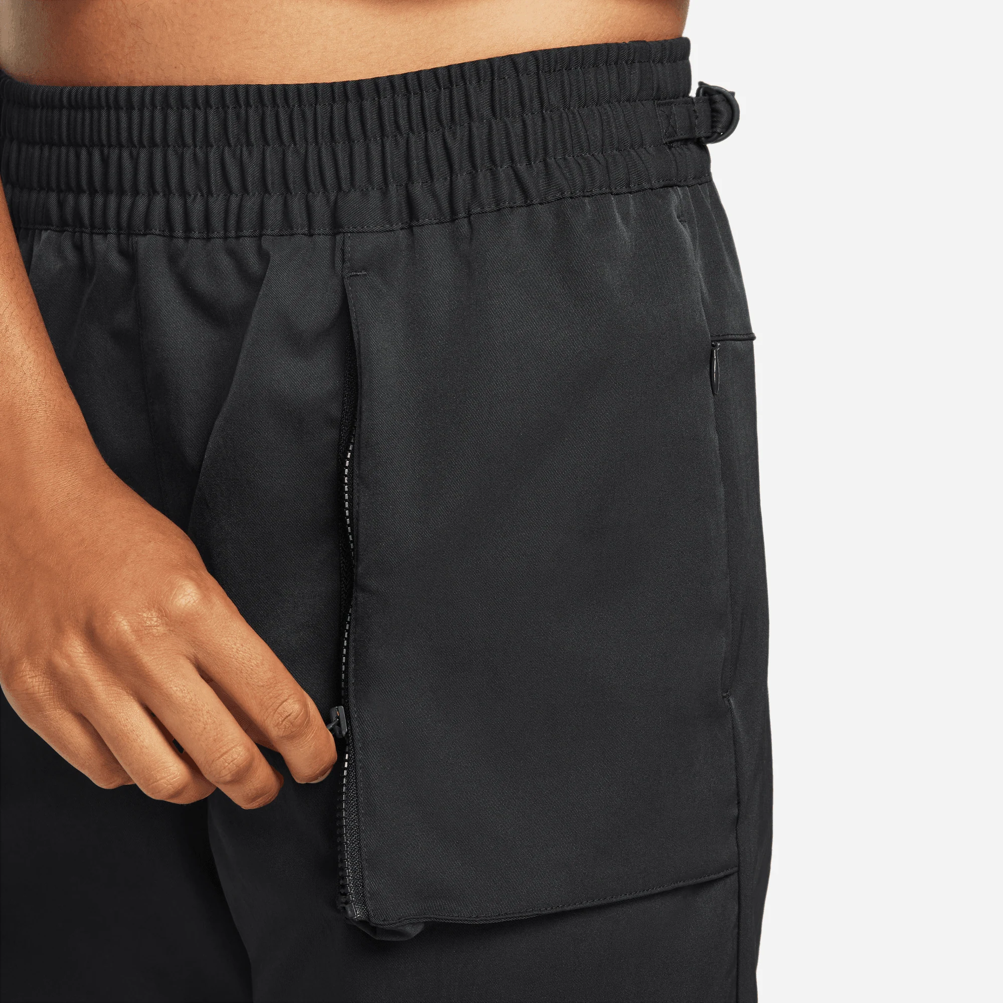 NIKE SW DRI FIT TECH PACK PANTS (BLACK) - Image 6