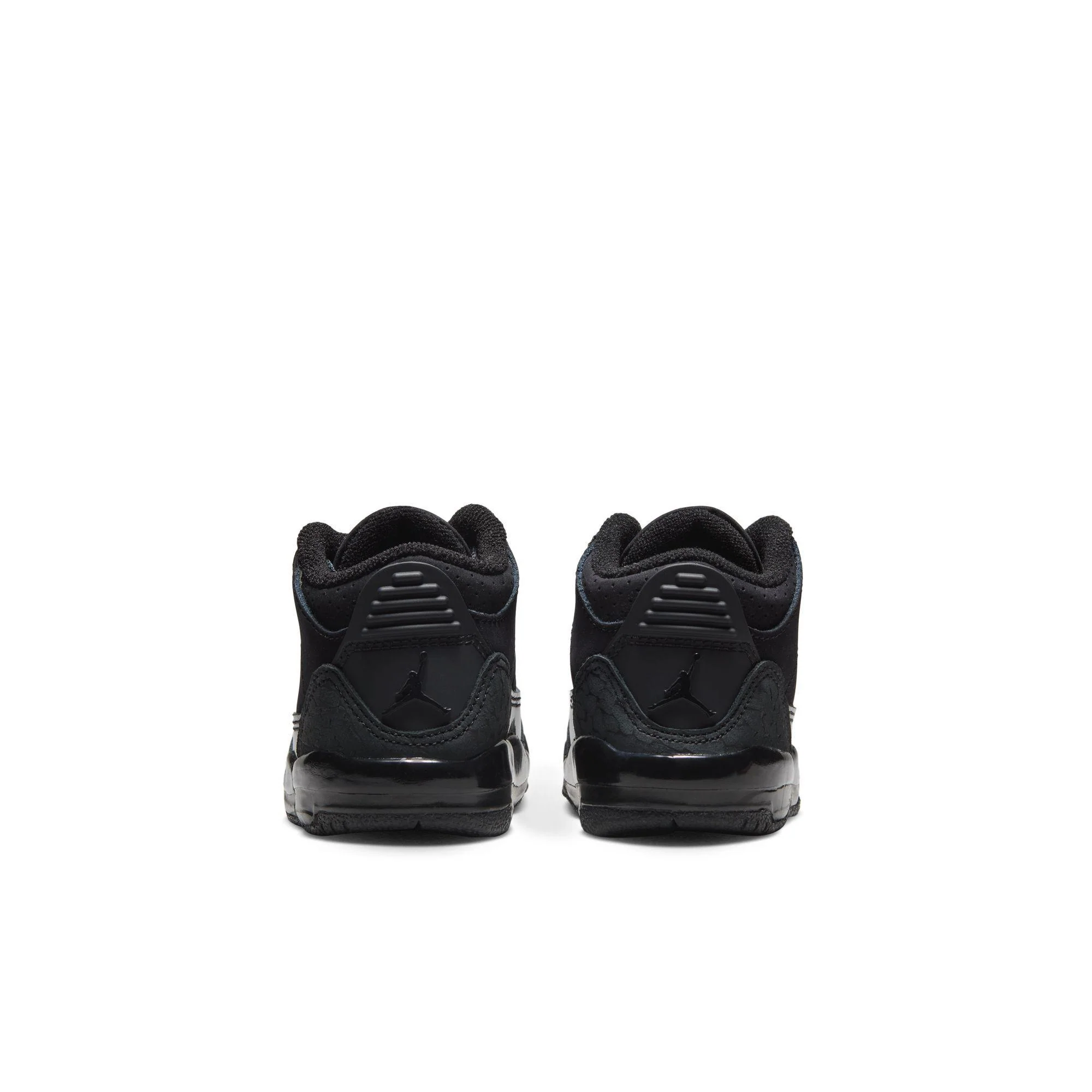 Jordan 3 Retro Baby/Toddler Shoes Black/Dark Charcoal-White - Image 3