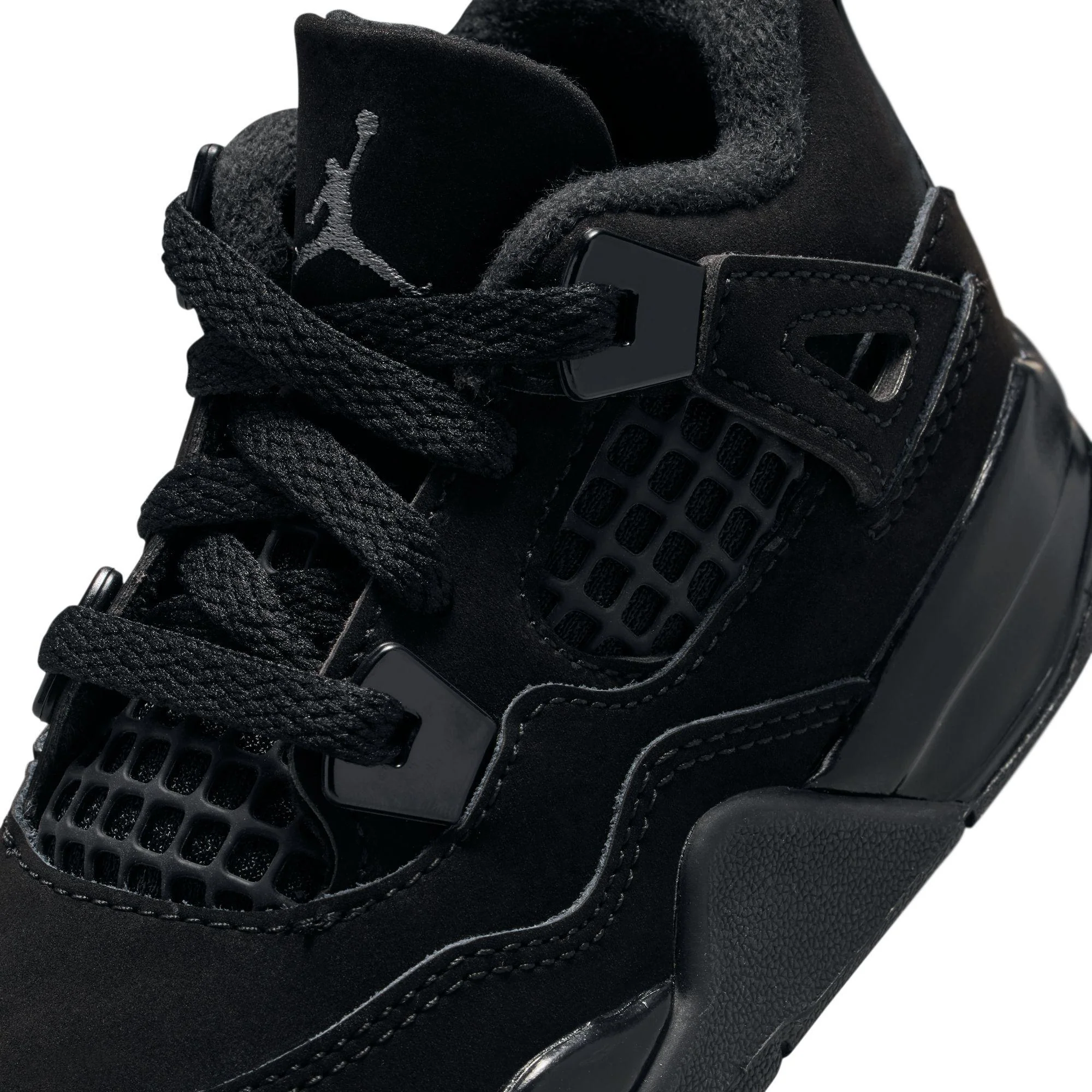 Jordan 4 Retro Baby/Toddler Shoes "Black Cat" - Image 6