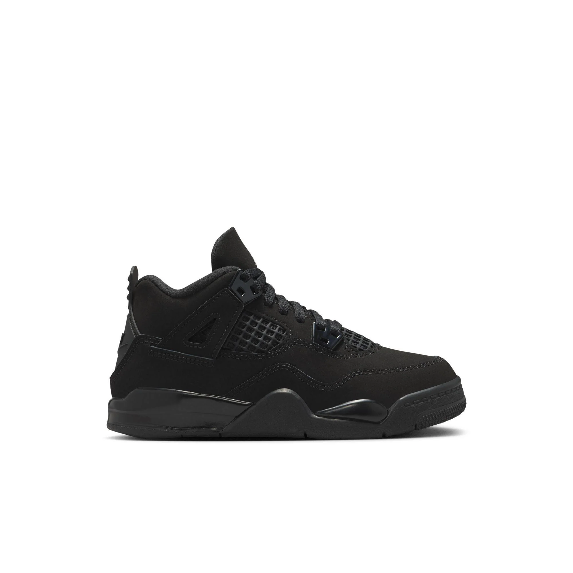 Jordan 4 Retro Little Kids' Shoes "Black Cat"