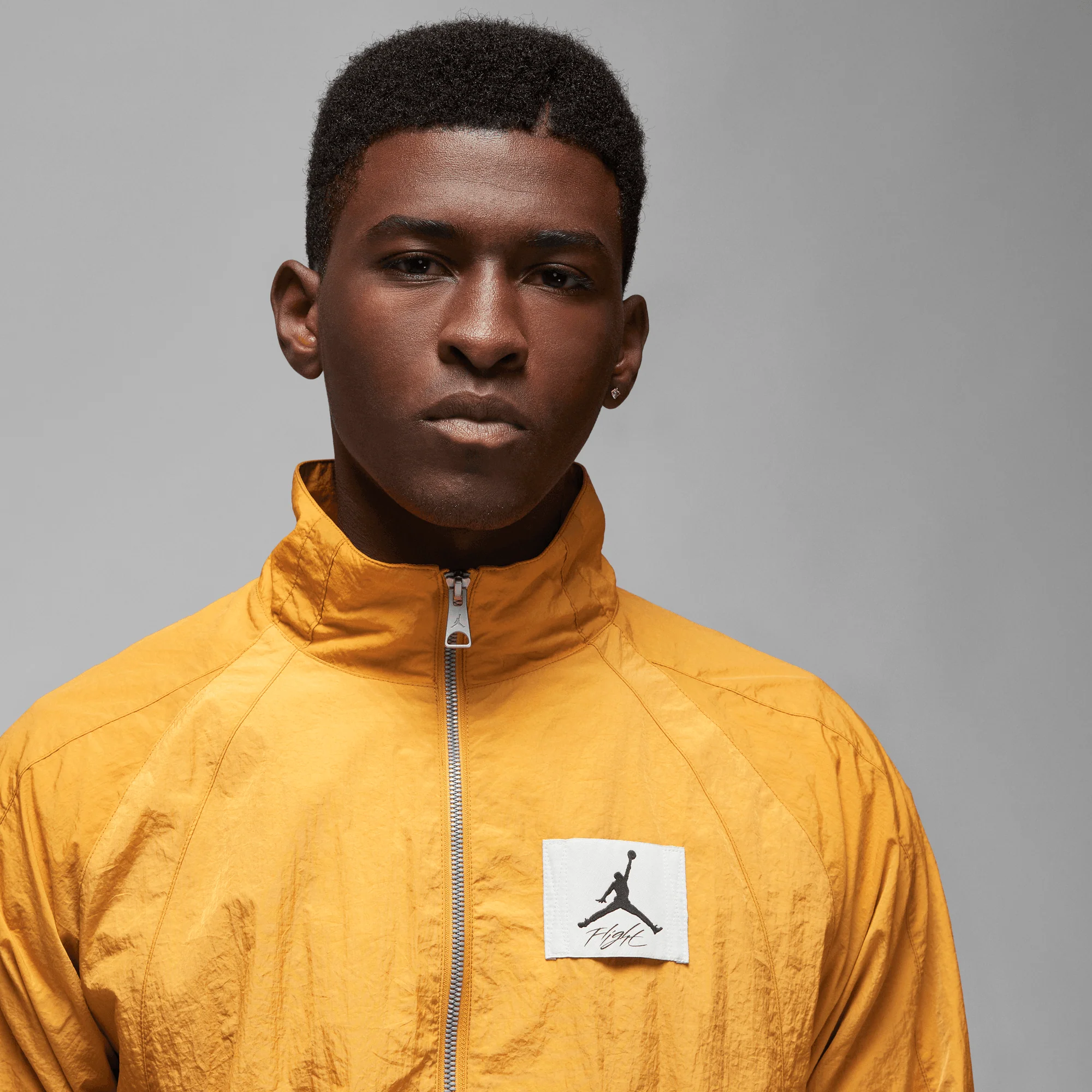 JORDAN ESSENTIALS WARM UP JACKET "YELLOW" - Image 5