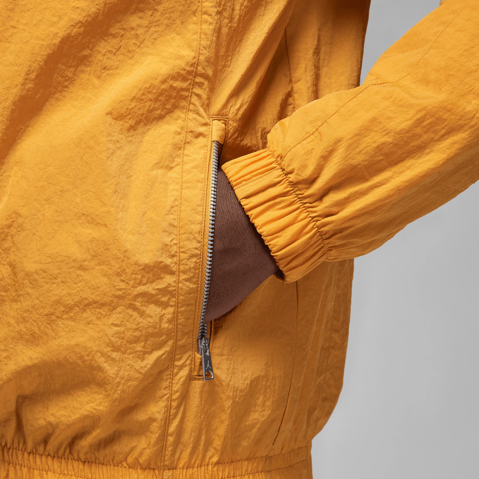 JORDAN ESSENTIALS WARM UP JACKET "YELLOW" - Image 6