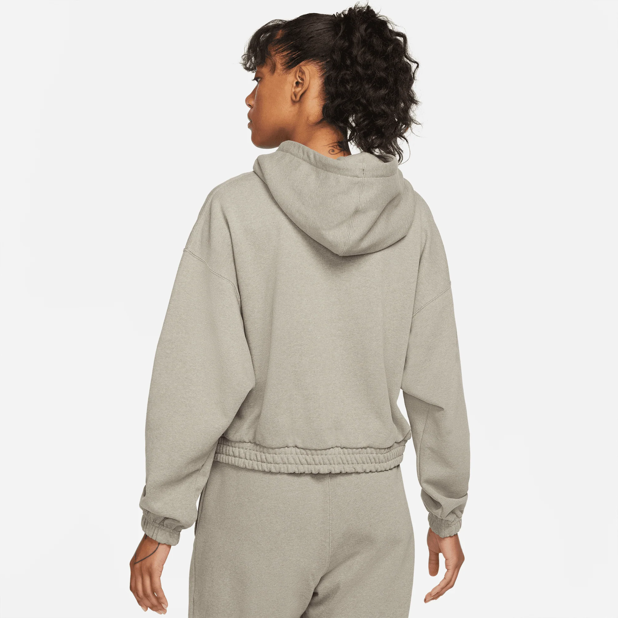 JORDAN HOODIE WOMENS ESSENTIAL- OLIVE - Image 3