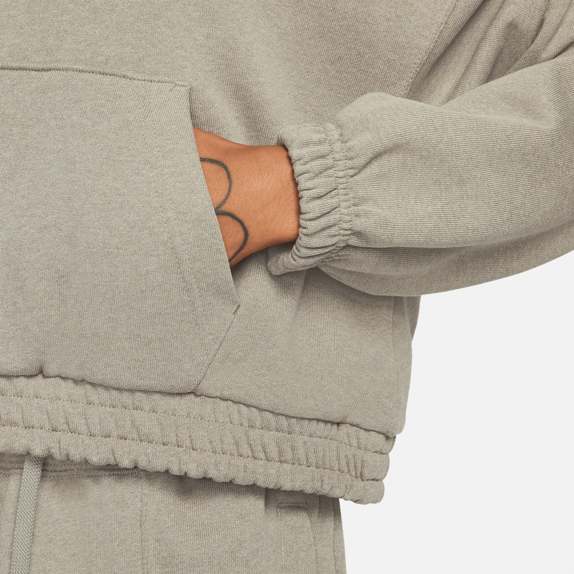 JORDAN HOODIE WOMENS ESSENTIAL- OLIVE - Image 5