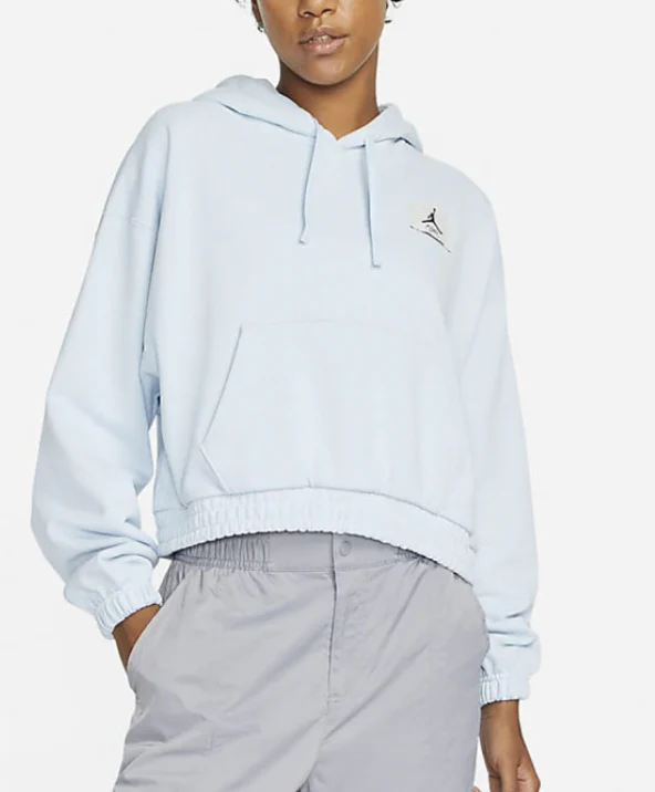 JORDAN HOODIE WOMENS ESSENTIAL- OLIVE - Image 6