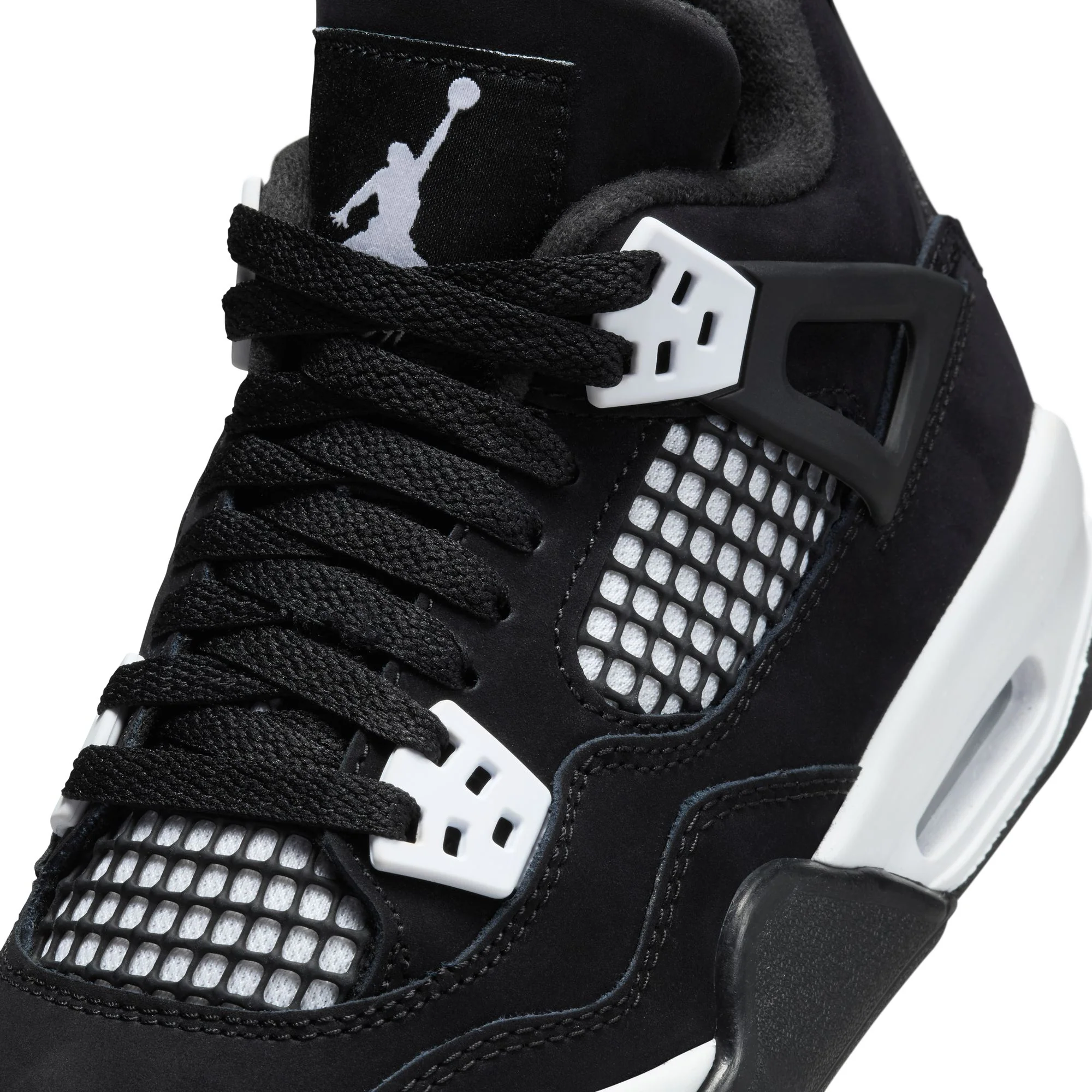 Youth GS Air Jordan 4 Retro "White Thunder" - Image 9
