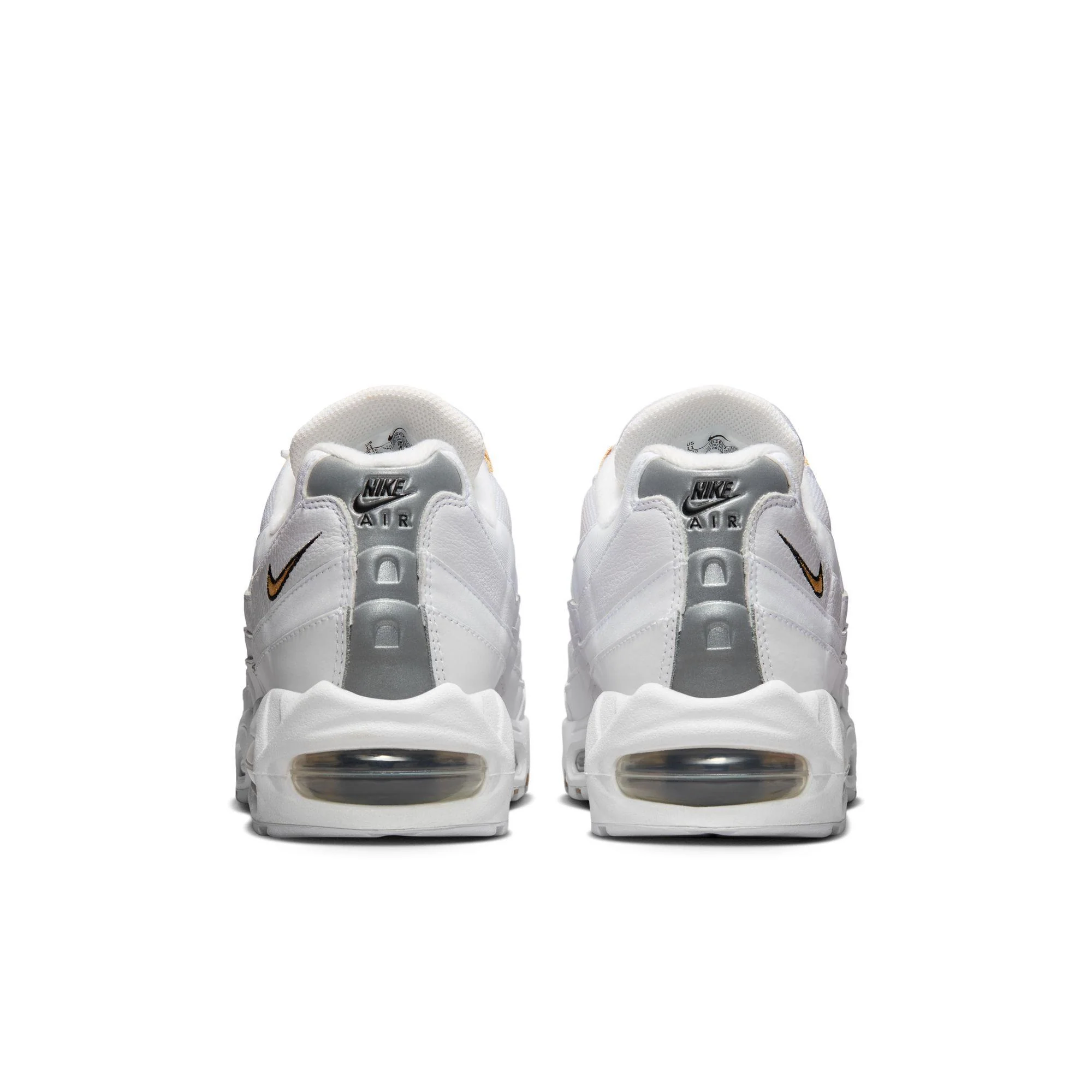 Nike Air Max 95 OG White/Metallic Gold-Black-Pearl Grey - Image 3