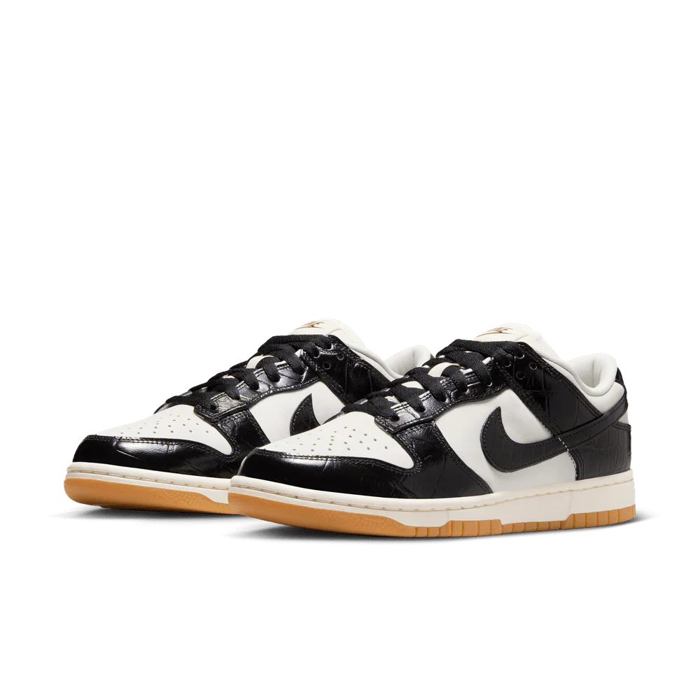 Womens Nike Dunk Low LX Phantom Black - Image 2