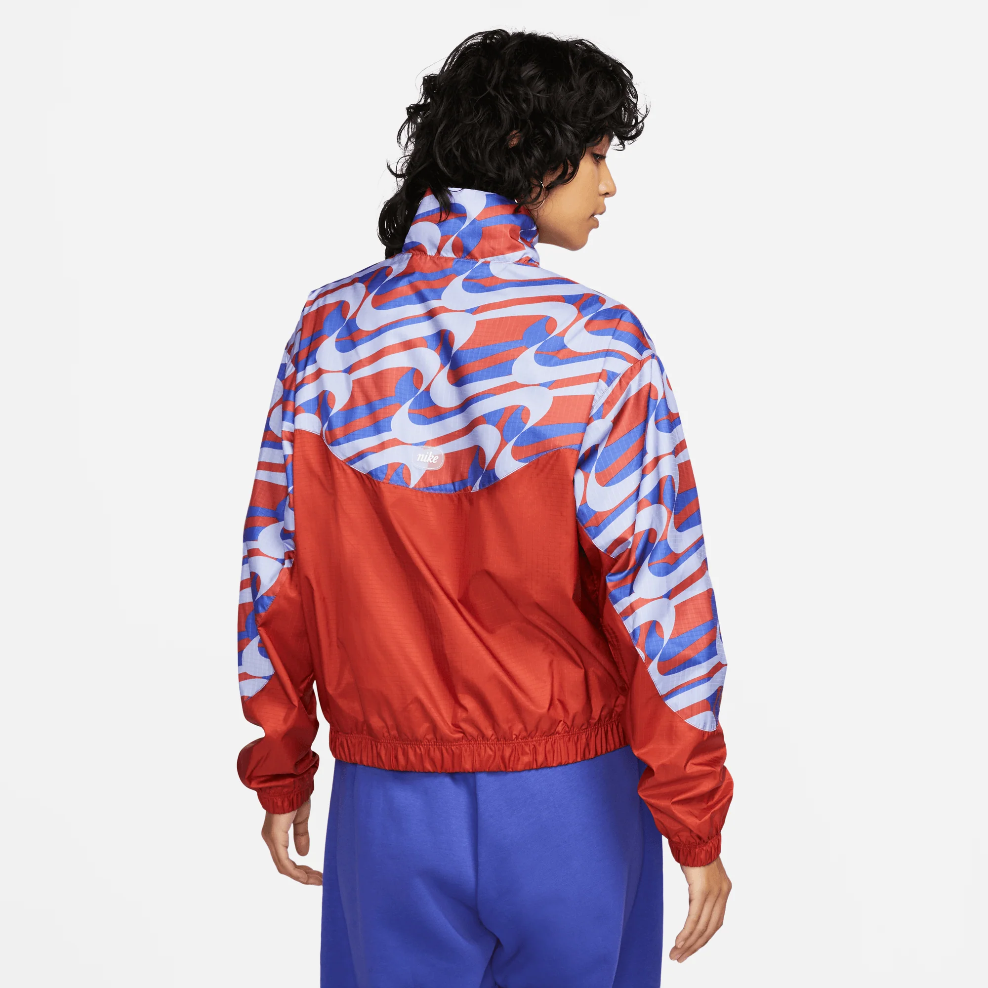NIKE SPORTSWEAR ICON CLASH JACKET "CINNABAR" - Image 2