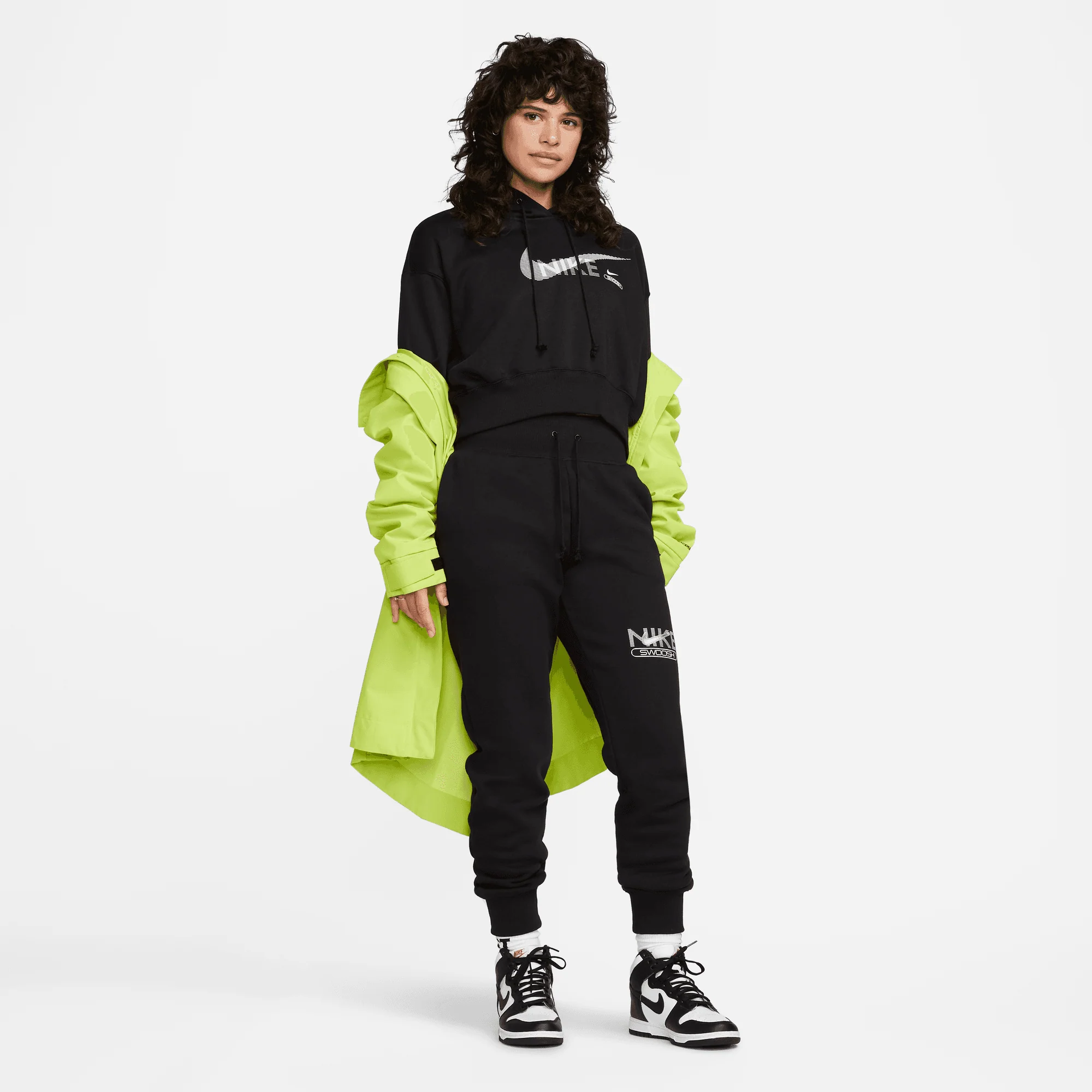 WOMEN'S NIKE SW FLEECE HOODIE - Image 4