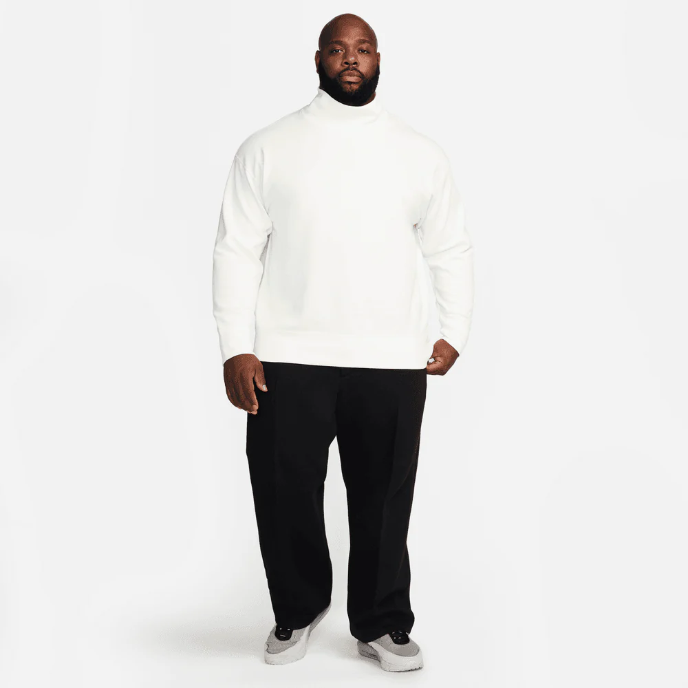 NIKE SPORTSWEAR TECH FLEECE REIMAGINED TURTLENECK SAIL - Image 13
