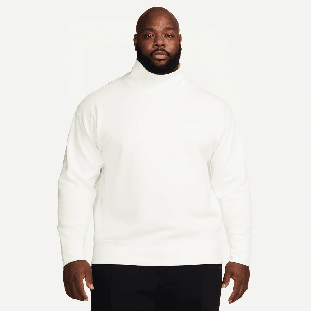 NIKE SPORTSWEAR TECH FLEECE REIMAGINED TURTLENECK SAIL - Image 7