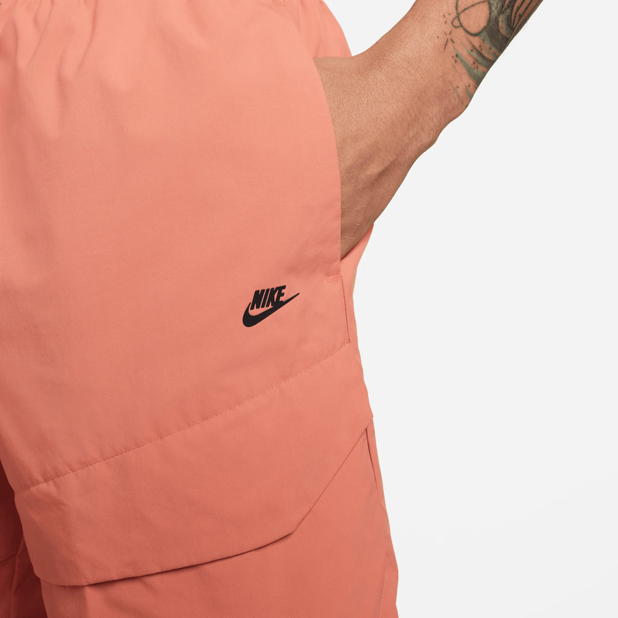 NIKE SW TECH PACK CARGO SHORTS (MADDER ROOT) - Image 6