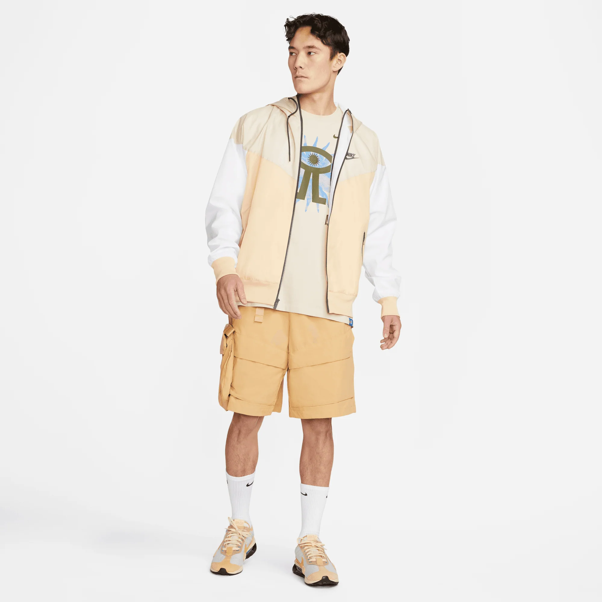 NIKE SW TECH PACK CARGO SHORTS (TWINE) - Image 3