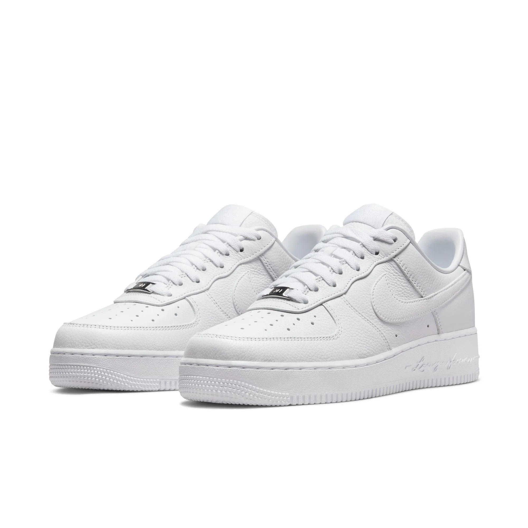 Nike x NOCTA Air Force 1 Low White/White-White-Cobalt Tint - Image 2