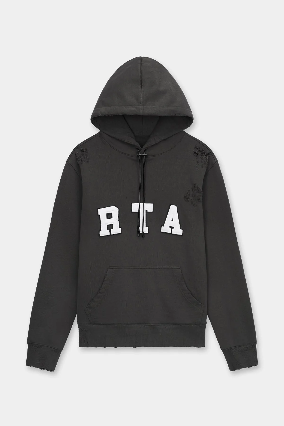 RTA Markus|Charcoal Collegiate Hoodie