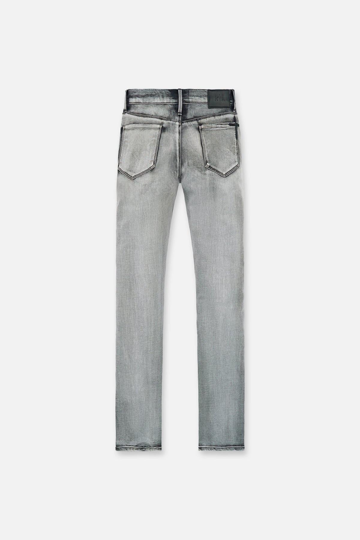 RTA Olivier Stacked Skinny Jean | Monochrome Fade - Image 2