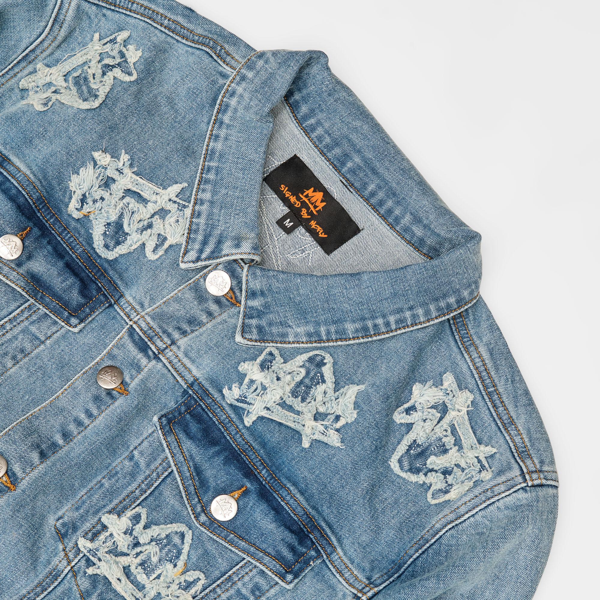 Signed by MCFLY Denim Jacket Blue - Image 3