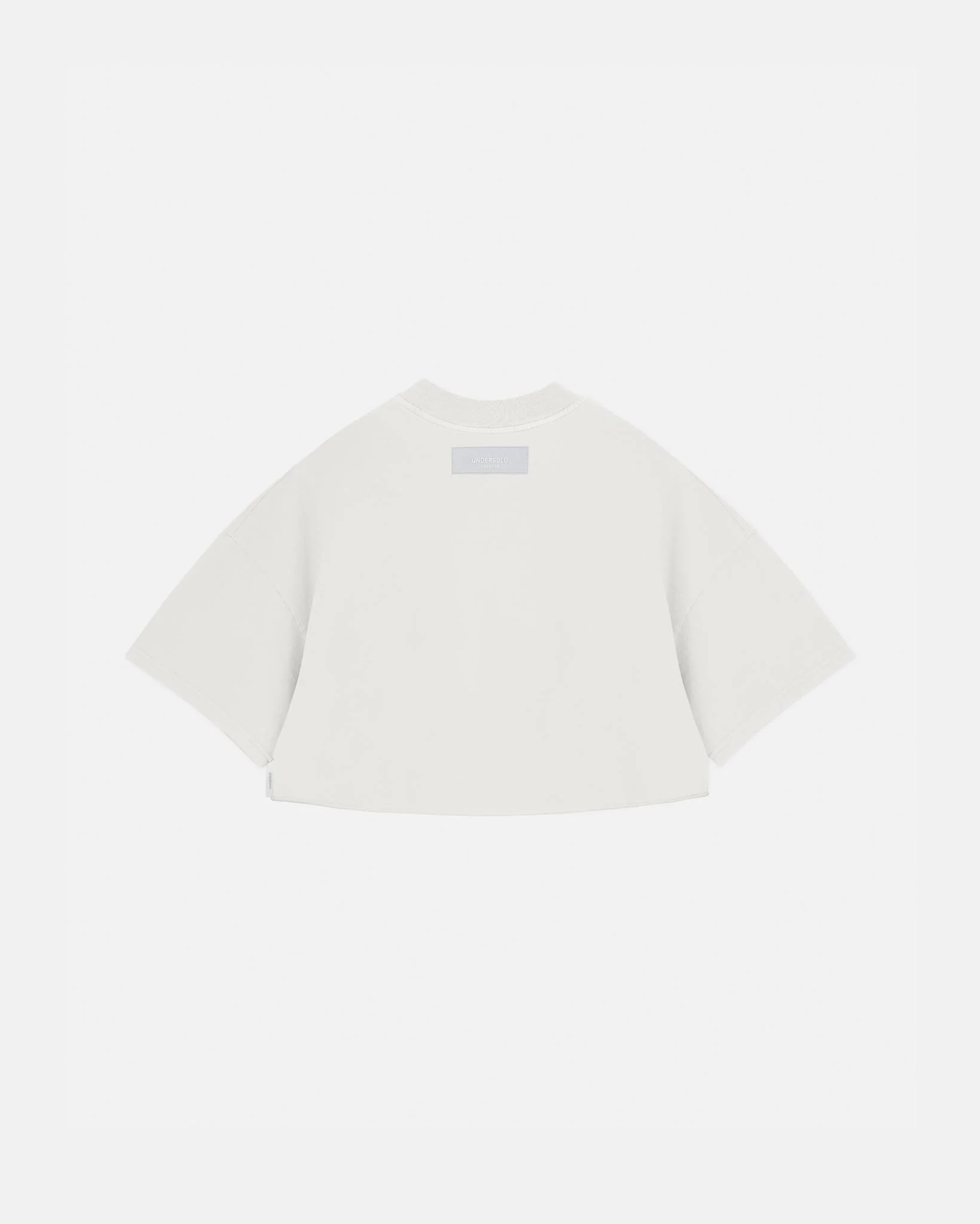 Undergold Agnus Dei Chrome Crop Top White - Image 2
