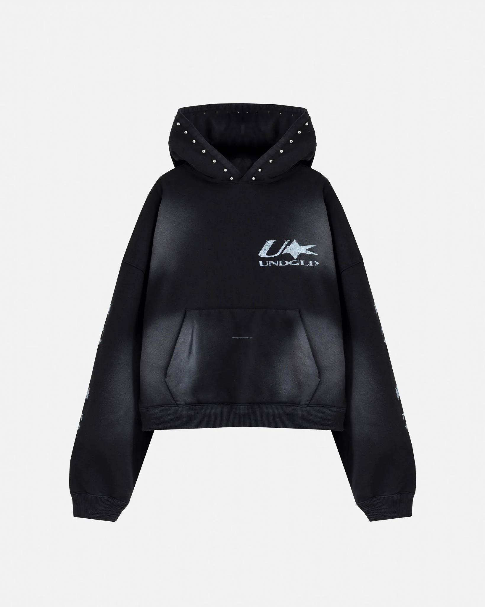 Undergold Agnus Dei U Star Hoodie Smokey Black