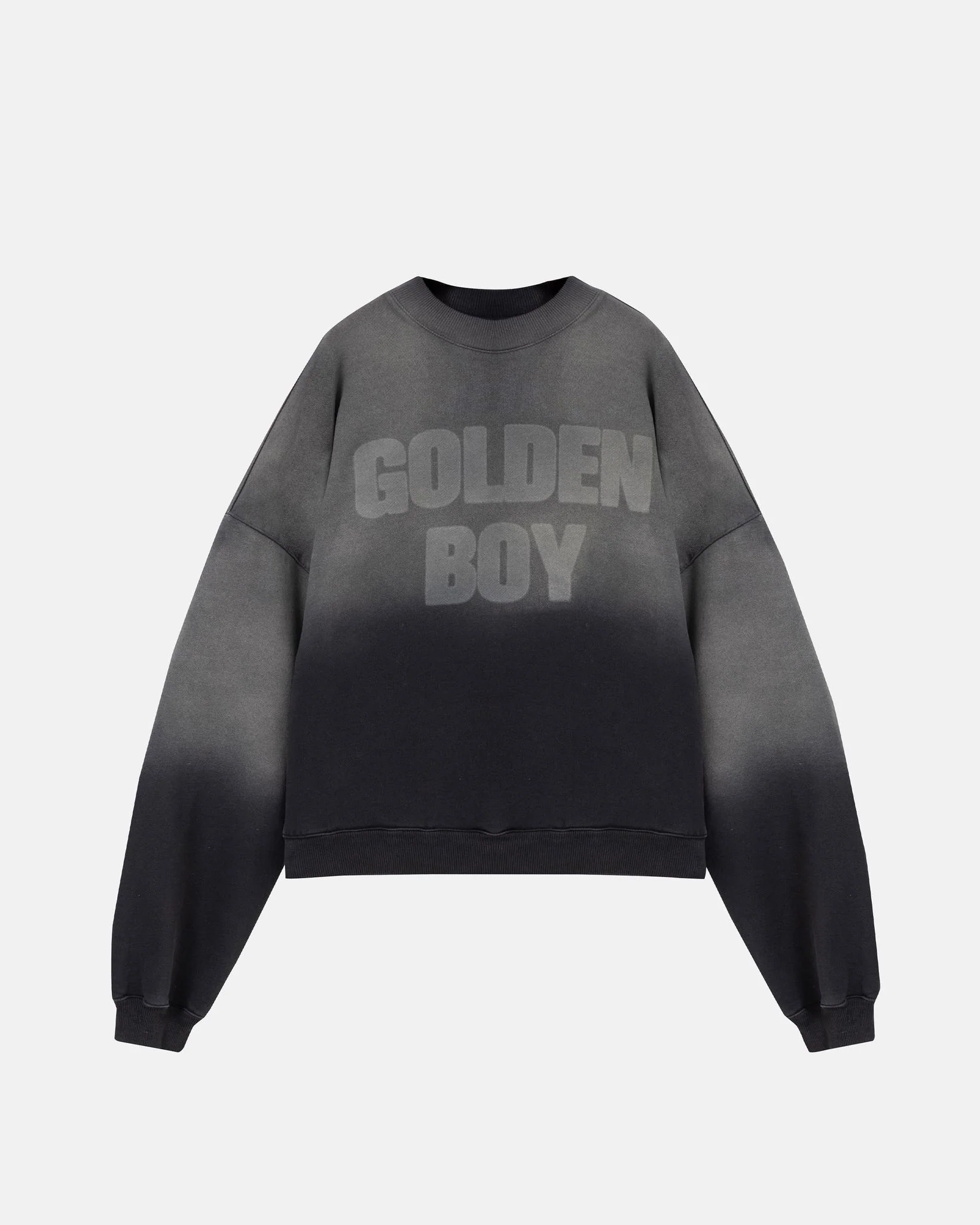 Undergold Golden Heritage Golden Boy Boxy Fit Crewneck Faded Black