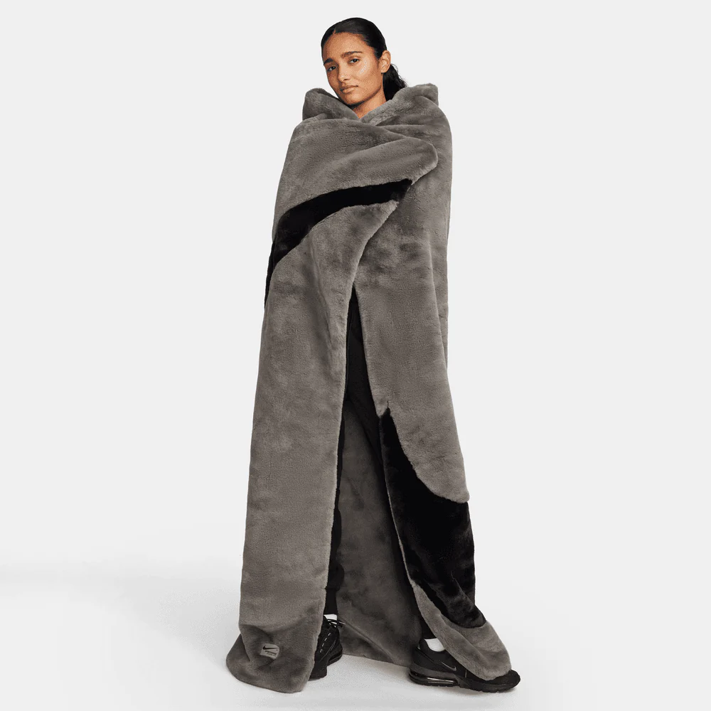 NSW BLANKET FAUX FUR SW "GREY" - Image 4